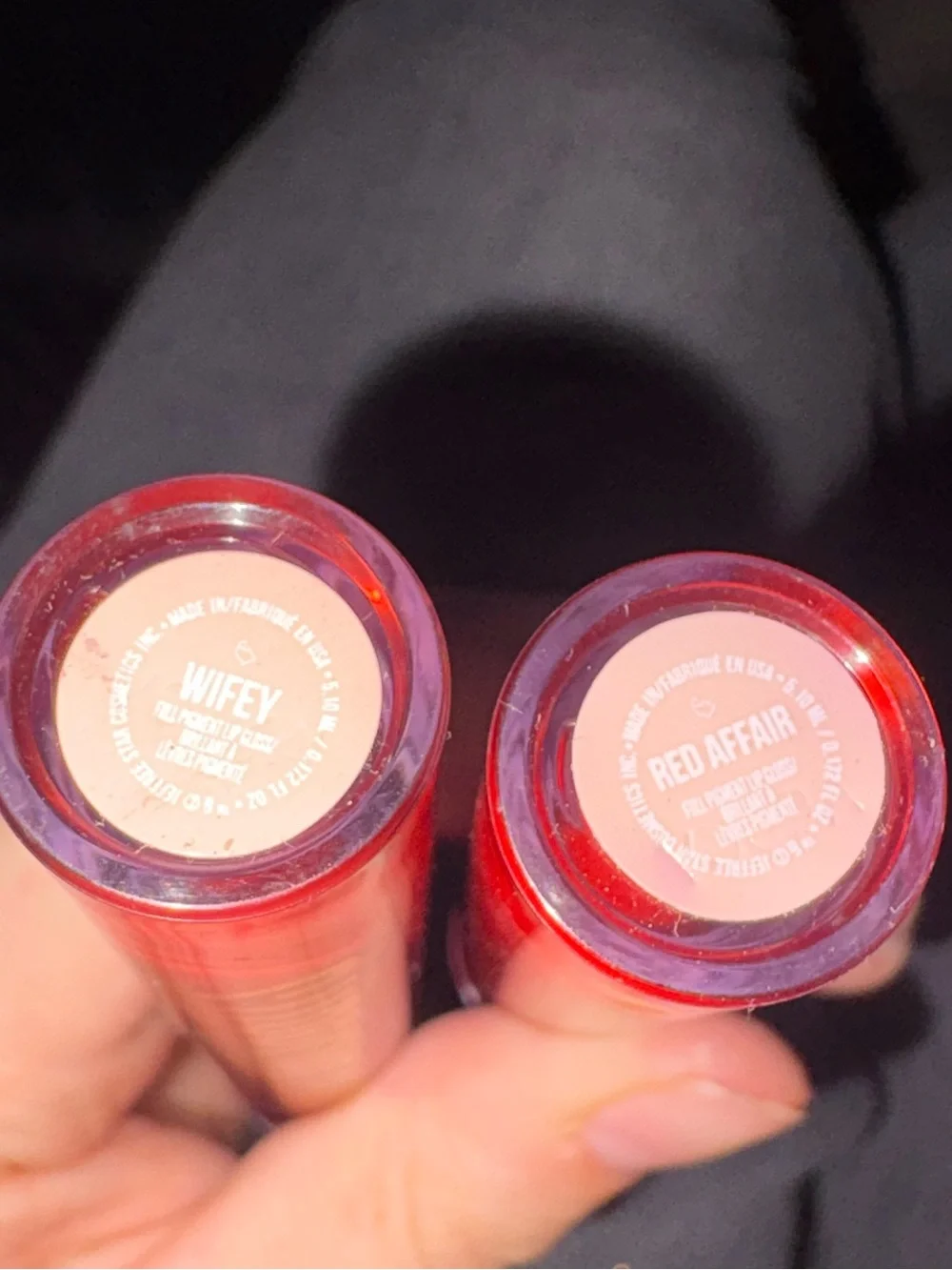Jeffree Star Supreme Gloss Lip Gloss - Reds...wifey and red affair. Never used